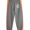 Mini Rodini The milky way rainbow panel sweatpants grey Mini Rodini The milky way rainbow panel sweatpants grey