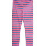 Mini Rodini Stripe yd leggings pink
