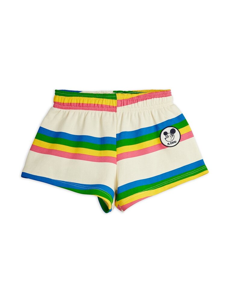 Mini Rodini Ritzratz stripe sweatshorts multi