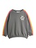 The milky way rainbow panel sweatshirt grey