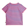 Mini Rodini Stripe yd ss tee pink Mini Rodini Stripe yd ss tee pink