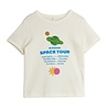 Mini Rodini Space tour regular sp ss tee off white Mini Rodini Space tour regular sp ss tee off white