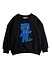 Alien chenille sweatshirt black