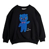Mini Rodini Alien chenille sweatshirt black Mini Rodini Alien chenille sweatshirt black