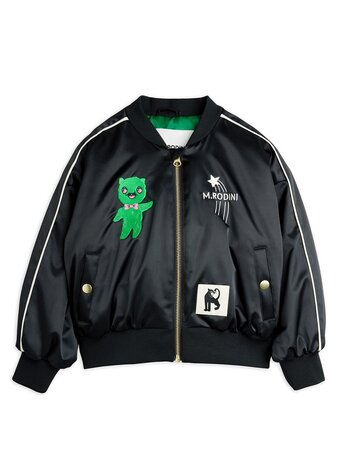 Mini Rodini jas - United aliens unlimited satin baseball jacket