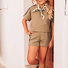 The Littlecuties SHIRT LUX KHAKI GREEN The Littlecuties SHIRT LUX KHAKI GREEN