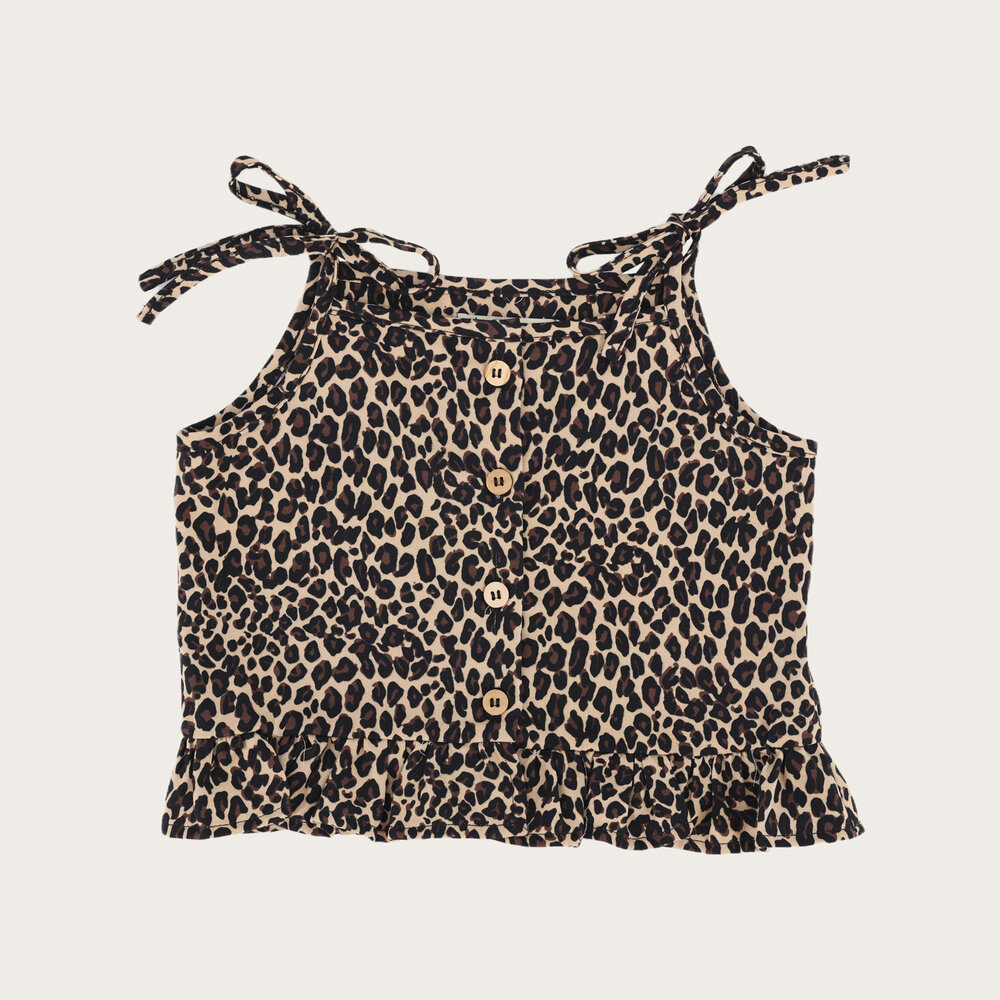 The Littlecuties top met leopard print