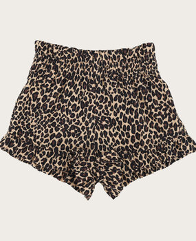 The Littlecuties RUFFLE SHORTS LILO LEOPARD