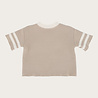 The Littlecuties shirt Kylie met korte mouwen beige
