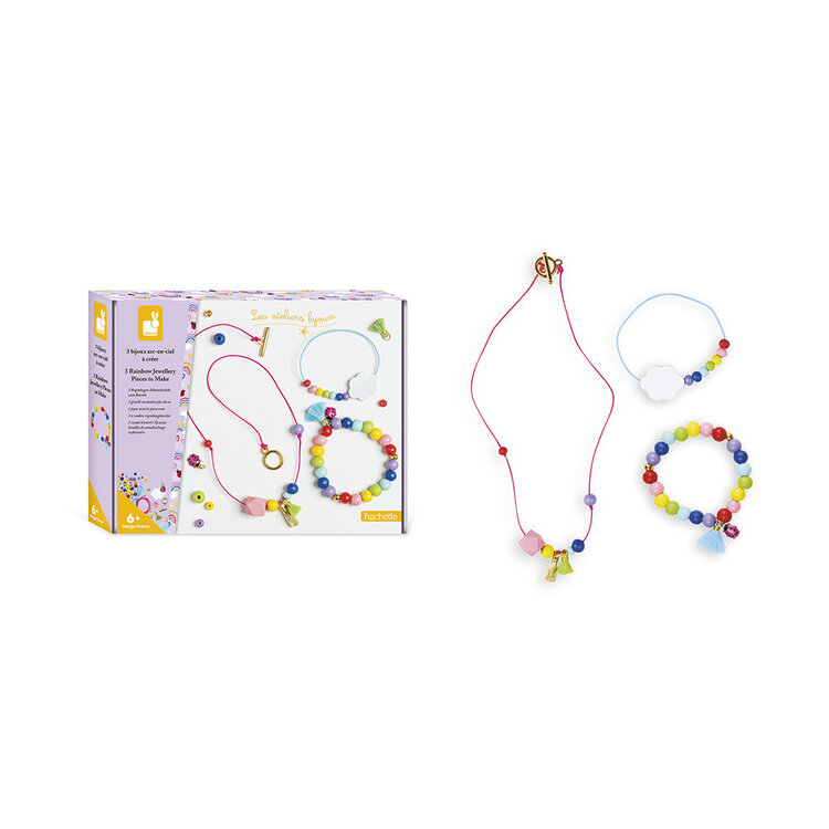 Janod sieraden maken regenboog