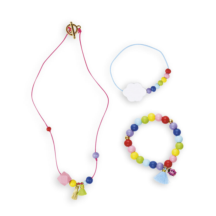 Janod sieraden maken regenboog