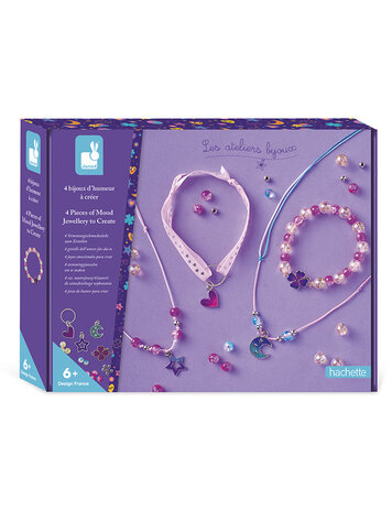 Janod Atelier Bijoux - 4 sieraden maken Humeur Mood Jewels