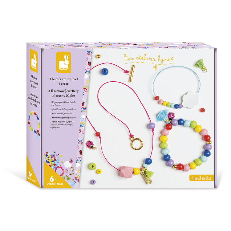 Janod sieraden maken regenboog