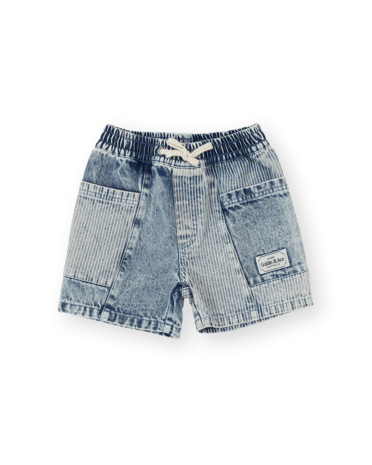 Goldie & Ace PIN STRIPE NOAH POCKET SHORTS Goldie & Ace PIN STRIPE NOAH POCKET SHORTS