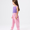Goldie & Ace LIGHTWEIGHT GINGHAM KIT POCKET PANT PINK