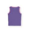 Goldie & Ace EMBROIDERED COLOUR POP RIB SINGLET PURPLE/PINK