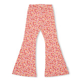 Petit Blush Bowie Flared Pants Small Flowers