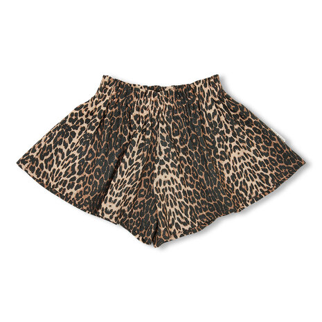Petit Blush Ruffle Short Leopard - korte broek