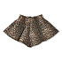 Ruffle Short Leopard AOP