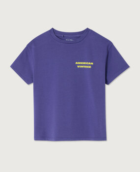 American Vintage T-Shirt Fizvalley Myrtille Vintage