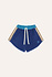 Blue Color Block Shorts