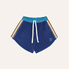 The Campamento Blue Color Block Shorts