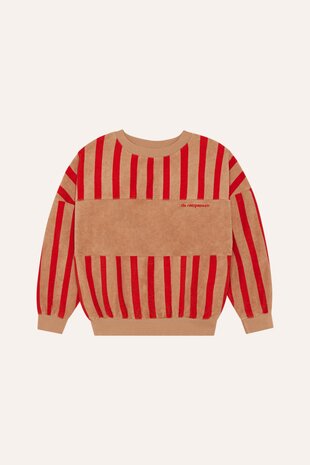 The Campamento Red Stripes Sweatshirt The Campamento Red Stripes Sweatshirt