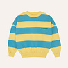 The Campamento sweater geel/blauw gestreept