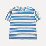 The Campamento Blue Stripes Oversized Tshirt