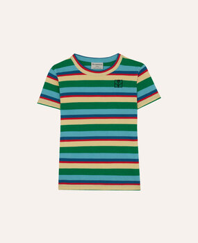 The Campamento Multicolor Striped Tshirt