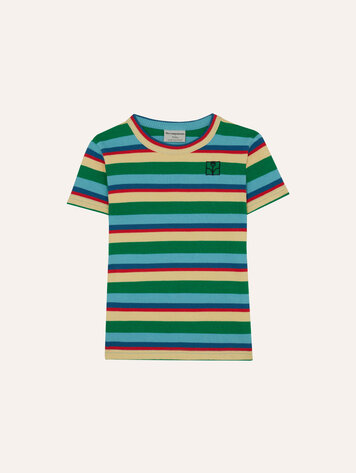 The Campamento Multicolor Striped Tshirt