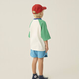The Campamento Color Block Green Tshirt