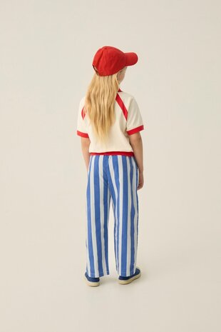 The Campamento Blue Stripes Washed Trousers