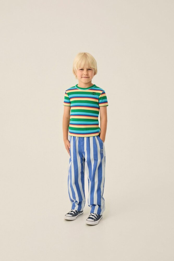 The Campamento Multicolor Striped Tshirt