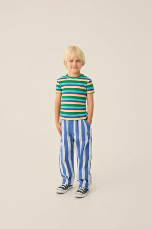 The Campamento Multicolor Striped Tshirt