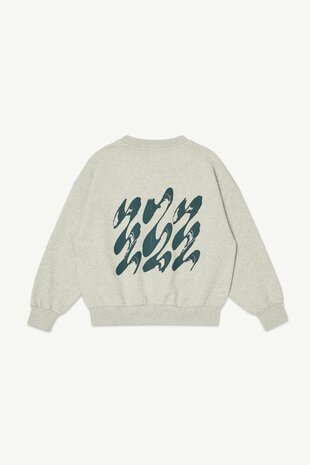 Main Story SS26MS185 - Bubble Sweatshirt - Ecru Melange