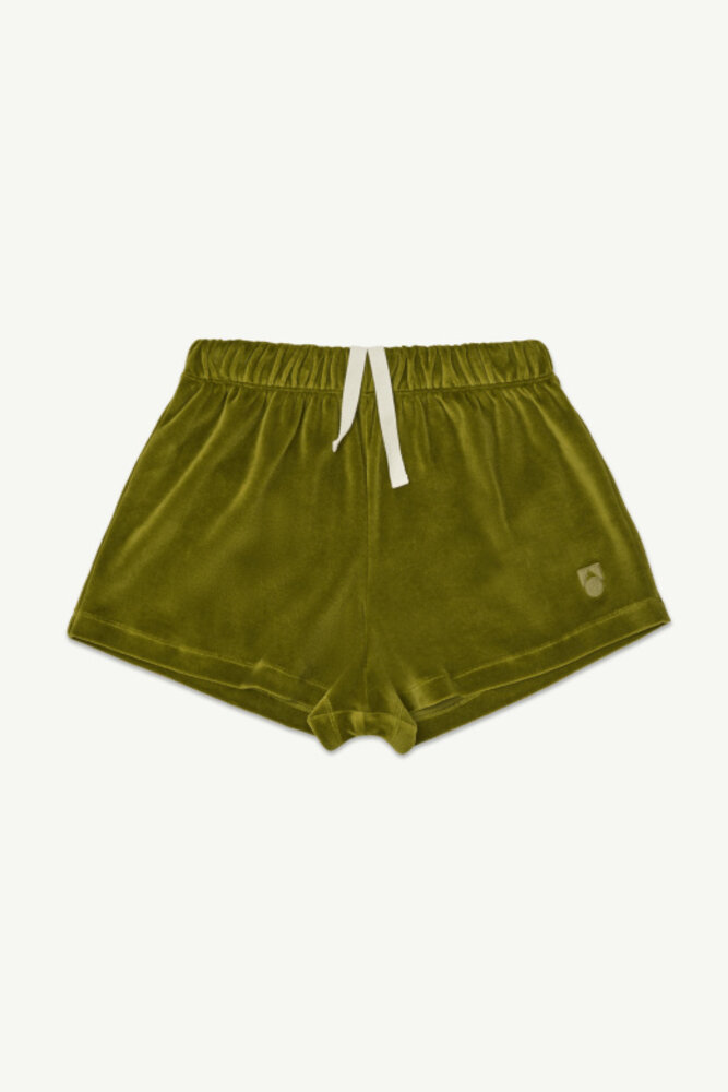 Main Story korte broek velours - Track Short - Avocado