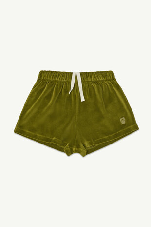 Main Story korte broek velours - Track Short - Avocado