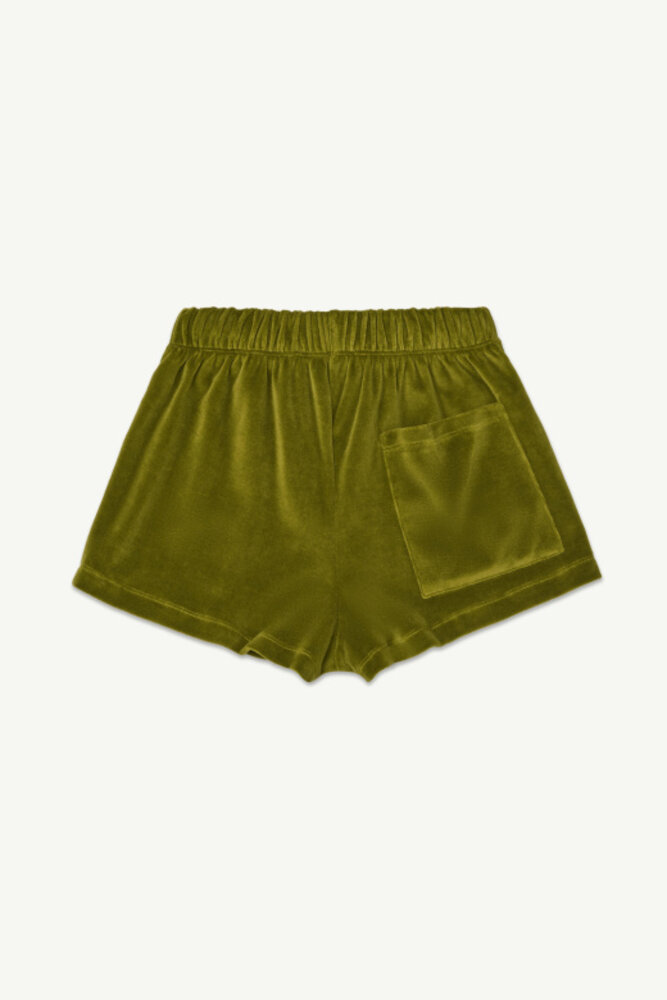 Main Story korte broek velours - Track Short - Avocado