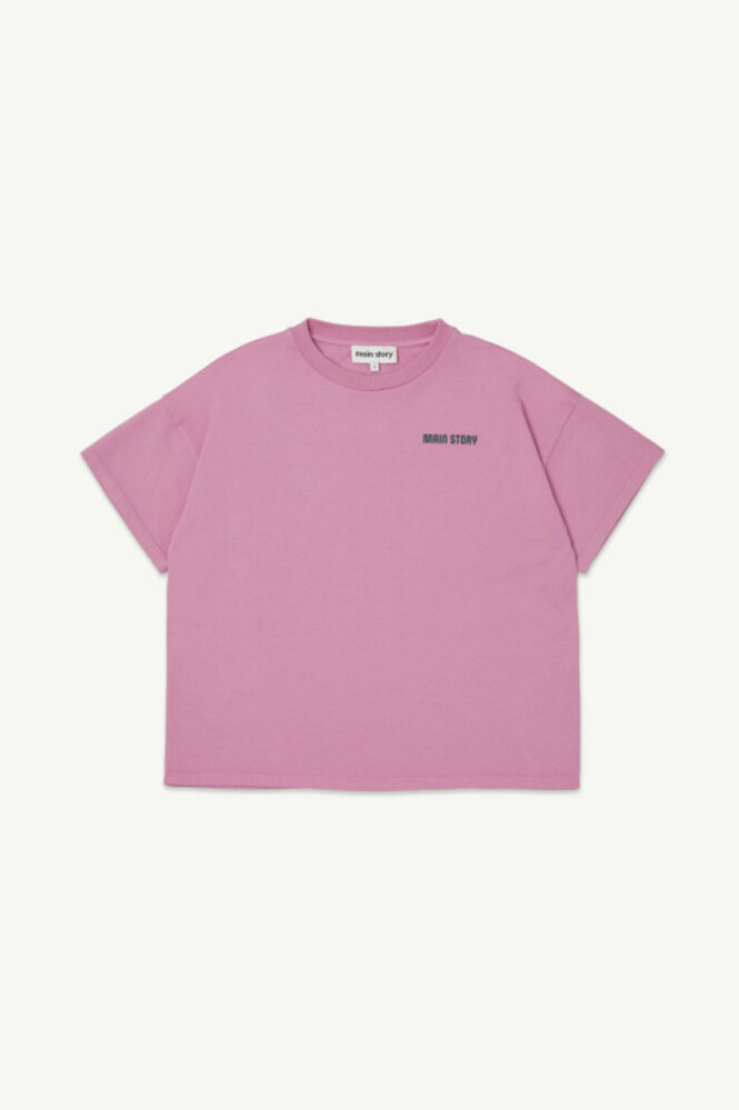 Main Story SS26MS239 - Oversized Tee - Orchid Smoke