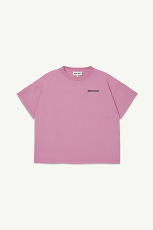 Main Story roze t-shirt Oversized Tee - Orchid Smoke