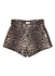 Jeans Short Leopard AOP