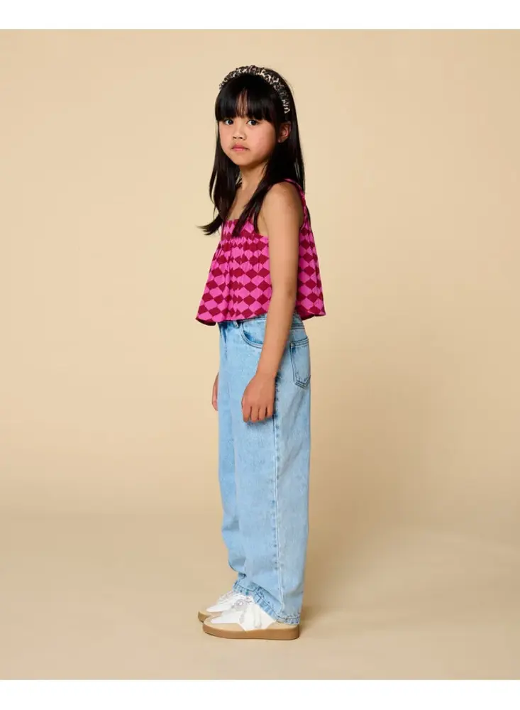 Petit Blush Ballon Fit Jeans Light Blue  - wijde fit