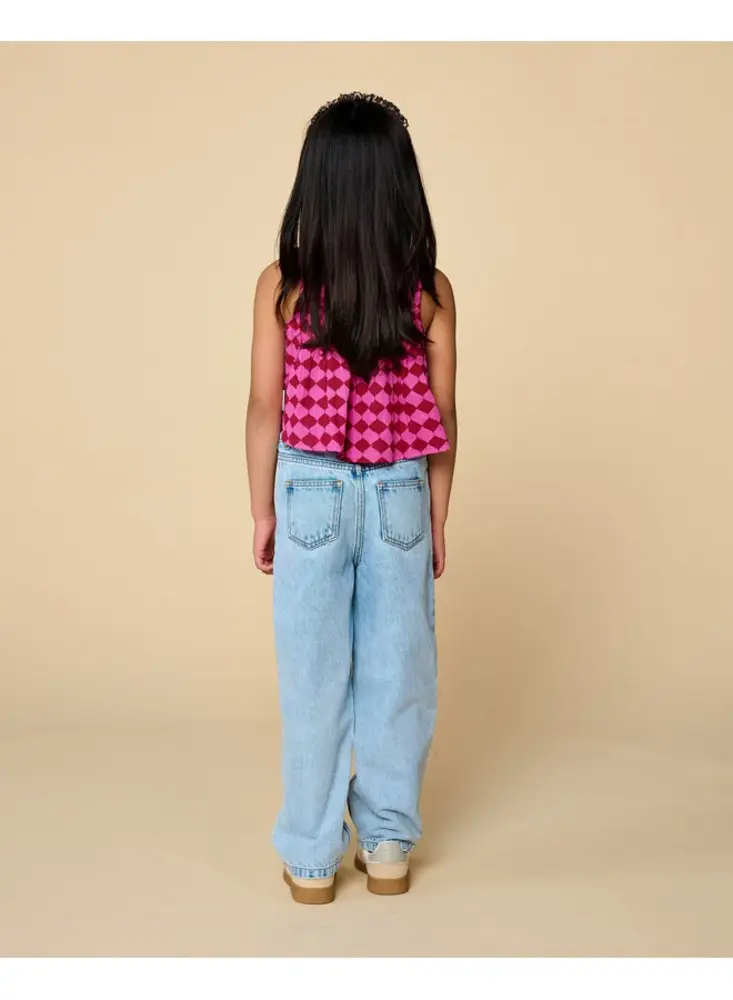 Petit Blush Ballon Fit Jeans Light Blue  - wijde fit