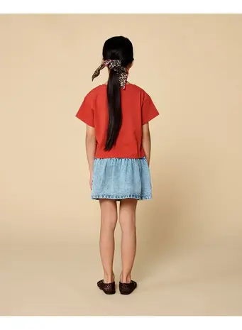 Petit Blush Scarf Leopard