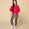 Petit Blush T-Shirt Elastic Waist Raspberry Wine