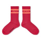 Petit Blush Sport Socks Raspberry / Neon Orange