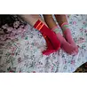 Petit Blush Sport Socks Raspberry / Neon Orange - sokken
