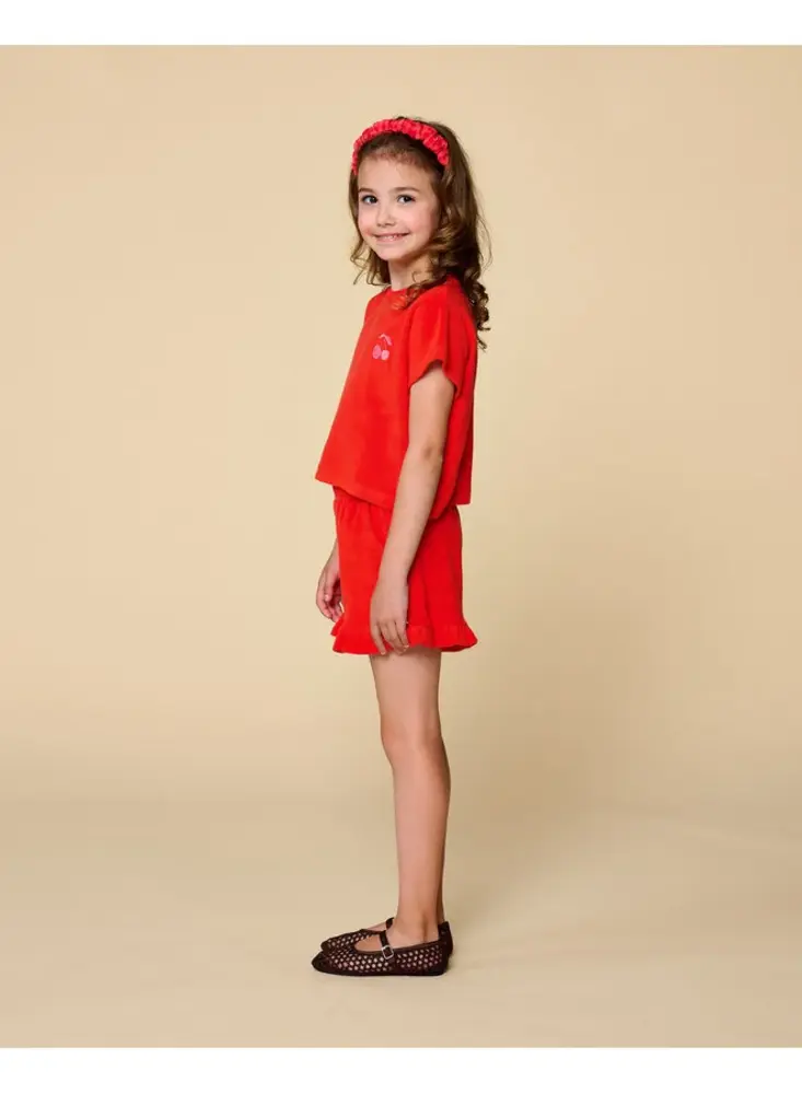 Petit Blush Towel Short Grenadine