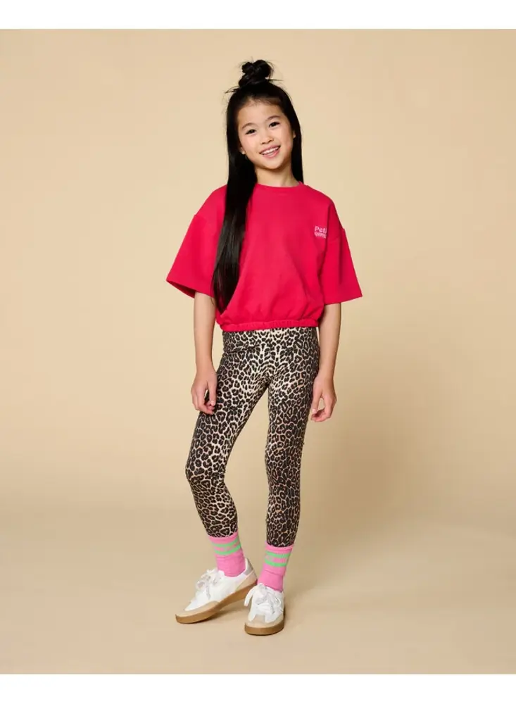 Petit Blush Lola Legging Leopard AOP